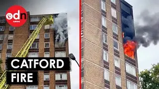 Catford Fire: 70 Firefighters Rush to High-rise Block Fire in London