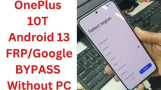 OnePlus 10T Android 13 FRP/Google Bypass Without PC || oneplus 10t frp bypass android 13