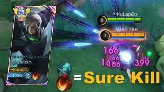 GUSION EXECUTE COMBO IS INSANE!! (SURE KILL!!)