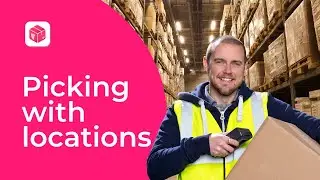 Picking with locations at a Warehouse