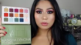 NATASHA DENONA SAFARI PALETTE DEMO, SWATCHES & THOUGHTS | GEREL MATTA