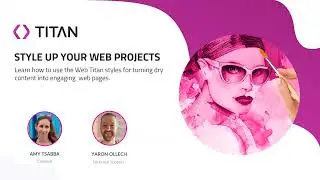 Titan's Web Applications with Modern Web Design | Stylish Salesforce Web Projects | Webinar