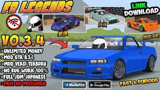 APK FR LEGENDS MOD GTR R34 RETEXTURE GRAFIK SEMAKIN HD 100MB