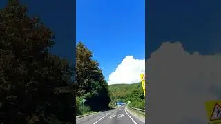 По дороге Туапсе - Майкоп. #beautiful_mountain_road #timelapse