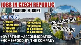 jobs in czech republic for indian|job in Czech republic|NO ADVANCE|APPLY NOW🔥