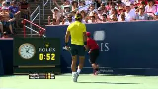 Montreal 2013 Final Hot Shot Nadal