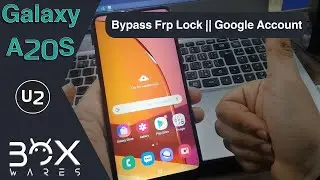 A20S Bypass Google Account Lock ||  A207F Bypass Frp U2