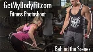 IFBB Pro Emma Paveley and Ant Vip Fitness Photoshoot Behind the Scenes - Gareth Dix