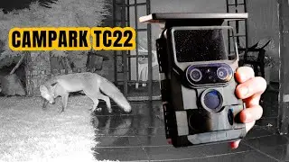 Campark TC22 Wildlife Camera Unboxing Review and Test Footage