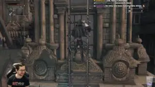 Bloodborne Stake Driver Charged R2 Attack Run (Pt. 1)