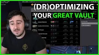 (Dr)optimizing your Great Vault and Planning your Gear Progression