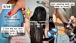 HAIR WASHING HACKS THAT WILL SAVE YOUR HAIR | TikTok Hair Care Compilation