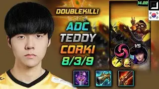 Corki Adc Build Teddy Youmuu's Ghostblade Hail of Blades - LOL KR GrandMaster Patch 14.22