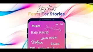 Story Fonts - Fonts for Instagram Stories