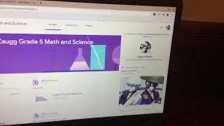 How to change your google classroom profile picture on school computer