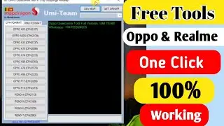 New Oppo Qualcomm Free Tool 2022  No Need Unlock Tool, No Umt, No Eft, No Cm2, Magic Tool