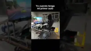 Yo y mi primer auto jaja😝