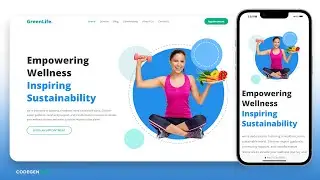 Creating fully Responsive Health & Fitness Website part 4 | Booking & Contact Section