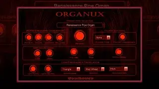 Passacaglia and Fugue in C minor (Johann Sebastian Bach) Organux AU VST VST3 Renaissance Pipe Organ