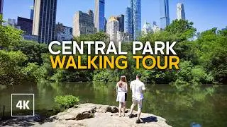 NEW YORK Central Park Walk 4K - NYC Walking tour