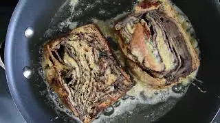 Chocolate Babka French Toast - The Ultimate Brunch!