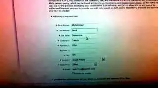 شـرح طريقة عمل سفت وير للبلاك بيري  soft ware for BlackBerry