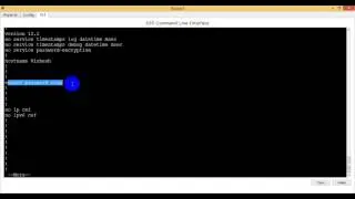 How to Remove Telnet Password on CISCO Router