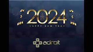 🎉 Happy New Year 2024 from Adroit! 🚀