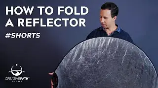 How To Fold A Reflector | Film Tutorials In 60 Seconds | 