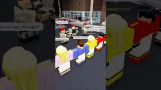 The ROBLOX Power Rangers raid... border control??? 😯🛂 #robloxraid #shorts