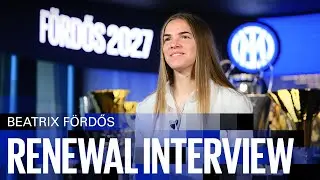 BEATRIX FORDOS | EXCLUSIVE INTER TV RENEWAL INTERVIEW | #Beatrix2027 #InterWomen ⚫🔵