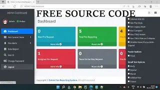 Free Source Code | Online Fire Reporting System | Python Django Project