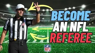 🏈💸 How to Become an NFL Referee!!! 🎉🏆