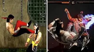 Evolution of Liu Kang's Bicycle Kick (1993-2023)