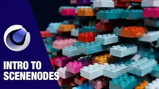 Cinema 4D Scene Nodes for Beginners : Mograph with Scene Nodes 101 - Part 1