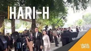 Suasana Jelang Pernikahan Kahiyang-Bobby