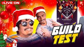 Christmas Special Guild Test 😱& Giveaway Live Stream- Garena Free Fire Max @GyanGaming