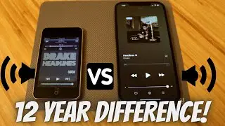 iPhone 12 Pro Max vs iPod Touch 2g - Speaker Test! (12 Year Difference)