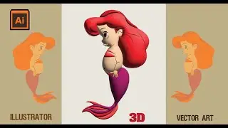 Vector Princess from a  Sketch | illustrator | 2023