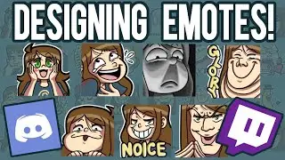 How I made Emotes for Twitch and Discord! Steps and Tips - Clip Studio Paint