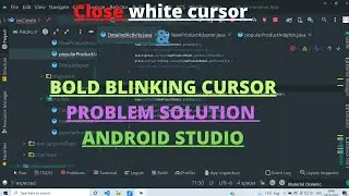 Three  Method to Close white cursor & Bold BLINKING CURSOR PROBLEM SOLUTION