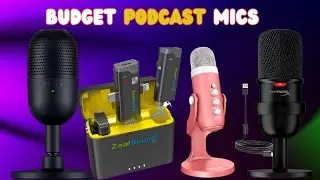 High Quality Budget Microphones for Podcasts and Live Streaming for Beginners.