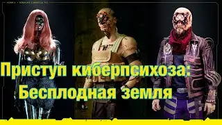 Cyberpunk 2077 Приступ киберпсихоза: бесплодная земля