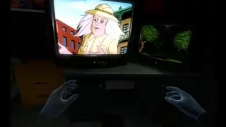 EmuVR Playing some games and watching some tv