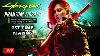 Cyberpunk 2077: Phantom Liberty - 3080Ti/5800X3D Max Settings RT Overdrive (Live)