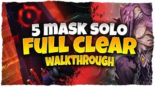 5 MASK FULL CLEAR SOLO WALK THROUGH - BM HUNTER HORRIFIC VISION ORGRIMMAR