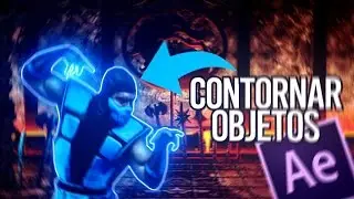 Como CONTORNAR OBJETOS COM SABER - TUTORIAL AFTER EFFECTS