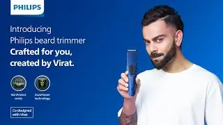 Limited edition Philips Beard Trimmer co-designed with Virat Kohli