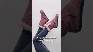 CROCHET BOOTS 😍🥰 • new free tutorial