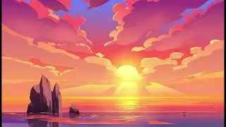 Sunset Coding | lofi hip hop mix - coding/study beats